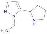 1-Ethyl-5-(pyrrolidin-2-yl)-1H-pyrazole