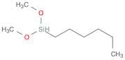 Silane, hexyldimethoxy-