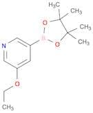 Pyridine, 3-ethoxy-5-(4,4,5,5-tetramethyl-1,3,2-dioxaborolan-2-yl)-