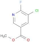 3-Pyridinecarboxylic acid, 5-chloro-6-fluoro-, methyl ester