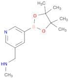 N-Methyl-1-(5-(4,4,5,5-tetramethyl-1,3,2-dioxaborolan-2-yl)pyridin-3-yl)methanamine