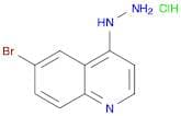 Quinoline, 6-bromo-4-hydrazinyl-, hydrochloride (1:1)