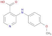 4-Pyridinecarboxylic acid, 3-[(4-methoxyphenyl)amino]-
