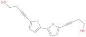 4,4'-([2,2'-Bithiophene]-5,5'-diyl)bis(but-3-yn-1-ol)