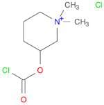 Piperidinium, 3-[(chlorocarbonyl)oxy]-1,1-dimethyl-, chloride (1:1)