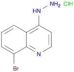 Quinoline, 8-bromo-4-hydrazinyl-, hydrochloride (1:1)