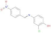 Phenol, 2-chloro-4-[[(4-nitrophenyl)methylene]amino]-