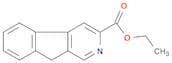 9H-Indeno[2,1-c]pyridine-3-carboxylic acid, ethyl ester