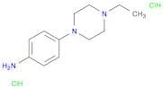 Benzenamine, 4-(4-ethyl-1-piperazinyl)-, hydrochloride (1:2)