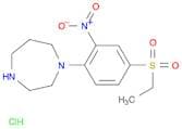 1-(4-(Ethylsulfonyl)-2-nitrophenyl)-1,4-diazepane hydrochloride