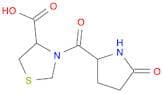 3-(5-oxopyrrolidine-2-carbonyl)-1,3-thiazolidine-4-carboxylic acid