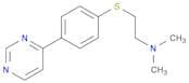 Ethanamine, N,N-dimethyl-2-[[4-(4-pyrimidinyl)phenyl]thio]-