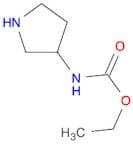 Carbamic acid, 3-pyrrolidinyl-, ethyl ester (9CI)