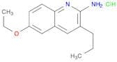 2-Quinolinamine, 6-ethoxy-3-propyl-, hydrochloride (1:1)