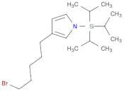 1H-Pyrrole, 3-(5-bromopentyl)-1-[tris(1-methylethyl)silyl]-
