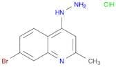 Quinoline, 7-bromo-4-hydrazinyl-2-methyl-, hydrochloride (1:1)