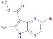 Methyl 2-bromo-6-methyl-5H-pyrrolo[2,3-b]pyrazine-7-carboxylate
