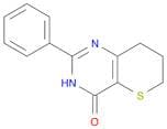 3H-Thiopyrano[3,2-d]pyrimidin-4(6H)-one, 7,8-dihydro-2-phenyl-