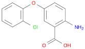 Benzoic acid, 2-amino-5-(2-chlorophenoxy)-