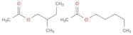 Acetic acid, pentyl ester, compd. with 2-methyl-1-butyl acetate (1:1)