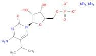 5'-Cytidylic acid, 5-(1-methylethyl)-, diammonium salt (9CI)