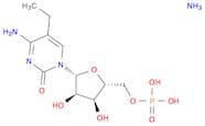 5'-Cytidylic acid, 5-ethyl-, diammonium salt (9CI)