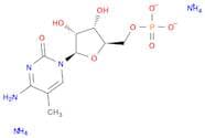 5'-Cytidylic acid, 5-methyl-, diammonium salt (9CI)