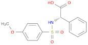 2-{[(4-Methoxyphenyl)sulfonyl]amino}-2-phenyl acetic acid