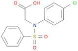 2-[4-chloro(phenylsulfonyl)anilino]acetic acid