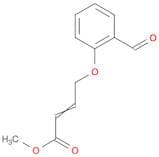 2-Butenoic acid, 4-(2-formylphenoxy)-, methyl ester
