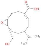 11-Oxabicyclo[8.1.0]undec-4-ene-4-carboxylic acid, 10-(hydroxymethyl)-7-(1-methylethenyl)-, (1R,4Z…