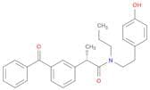 (S)-2-(3-Benzoylphenyl)-N-(4-hydroxyphenethyl)-N-isopropylpropanamide