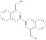 3,3'-Biisoquinoline, 1,1'-bis(bromomethyl)-