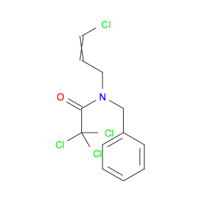Acetamide, 2,2,2-trichloro-N-(3-chloro-2-propen-1-yl)-N-(phenylmethyl)-