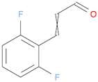 2-PROPENAL, 3-(2,6-DIFLUOROPHENYL)-