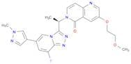 1,6-Naphthyridin-5(6H)-one, 6-[(1R)-1-[8-fluoro-6-(1-methyl-1H-pyrazol-4-yl)-1,2,4-triazolo[4,3-a]…