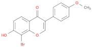 4H-1-Benzopyran-4-one, 8-bromo-7-hydroxy-3-(4-methoxyphenyl)-