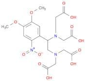 Glycine, N,N'-[1-(4,5-dimethoxy-2-nitrophenyl)-1,2-ethanediyl]bis[N-(carboxymethyl)-