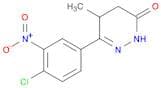 6-(4-Chloro-3-nitrophenyl)-5-methyl-4,5-dihydropyridazin-3(2H)-one
