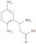 3-Amino-3-(2,5-dimethylphenyl)propanoic acid