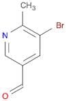 3-Pyridinecarboxaldehyde, 5-bromo-6-methyl-