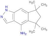 5,5,7,7-tetramethyl-1,5,6,7-tetrahydrocyclopenta[f]indazol-4-amine