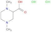 1,4-dimethylpiperazine-2-carboxylic acid dihydrochloride