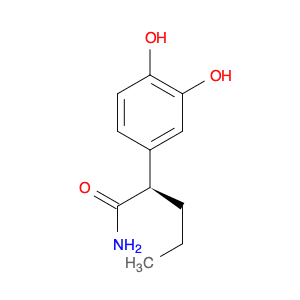 Benzeneacetamide, 3,4-dihydroxy-α-propyl-, (αR)-