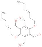 Benzene, 1,2,4,5-tetrakis(bromomethyl)-3,6-bis(hexyloxy)-
