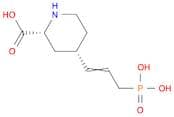 2-Piperidinecarboxylic acid, 4-(3-phosphono-1-propenyl)-, cis- (9CI)