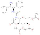 Thiourea, N-[(1R,2R)-2-amino-1,2-diphenylethyl]-N'-(2,3,4,6-tetra-O-acetyl-β-D-glucopyranosyl)-