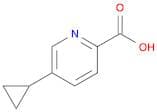 2-Pyridinecarboxylic acid, 5-cyclopropyl-