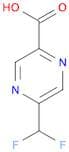 2-Pyrazinecarboxylic acid, 5-(difluoromethyl)-