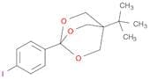 2,6,7-Trioxabicyclo[2.2.2]octane, 4-(1,1-dimethylethyl)-1-(4-iodophenyl)-